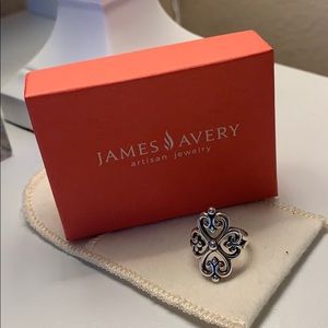 James Avery Adorned Hearts Ring